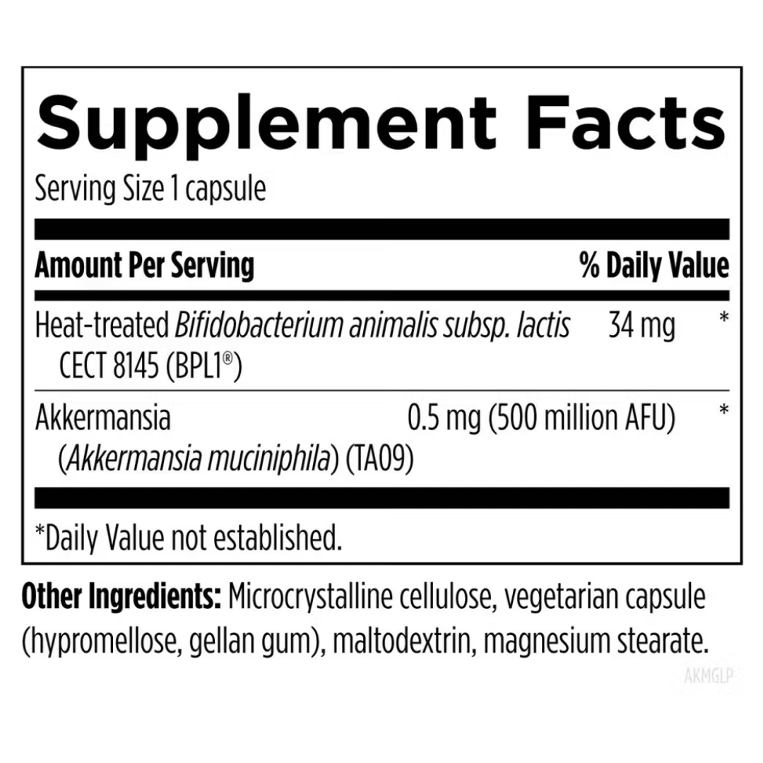 Akkermansia Pro GLP-1 Probiotic | 60 Capsules | Designs For Health - Pure Nordic Health
