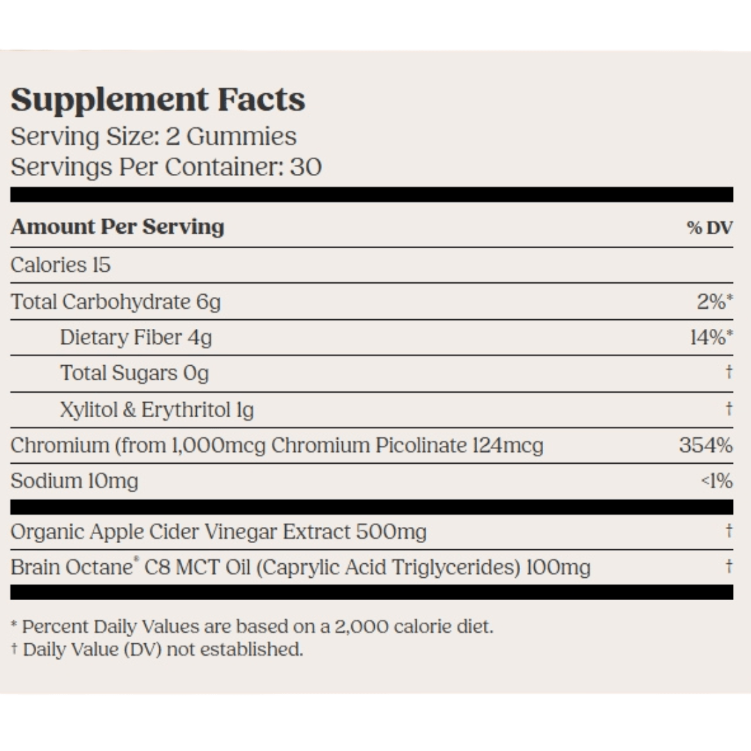 Apple Cider Vinegar Max | 60 Gummies | Bulletproof - Pure Nordic Health