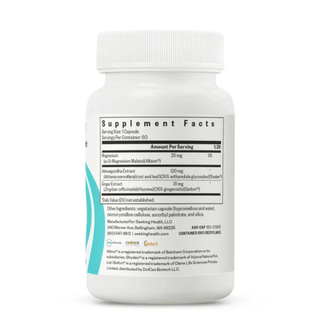 Ashwagandha | 60 Capsules | Seeking Health - Pure Nordic Health