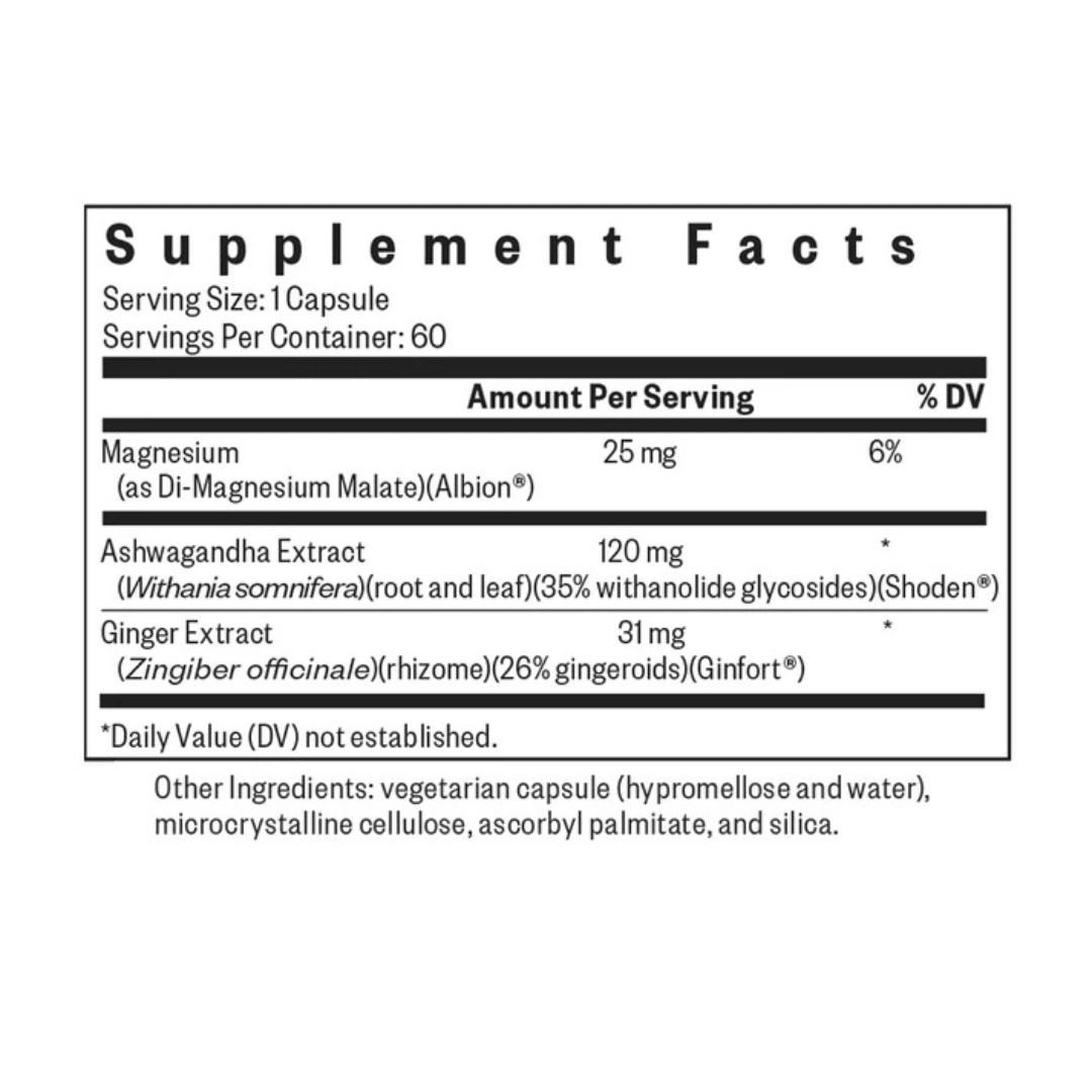 Ashwagandha | 60 Capsules | Seeking Health - Pure Nordic Health