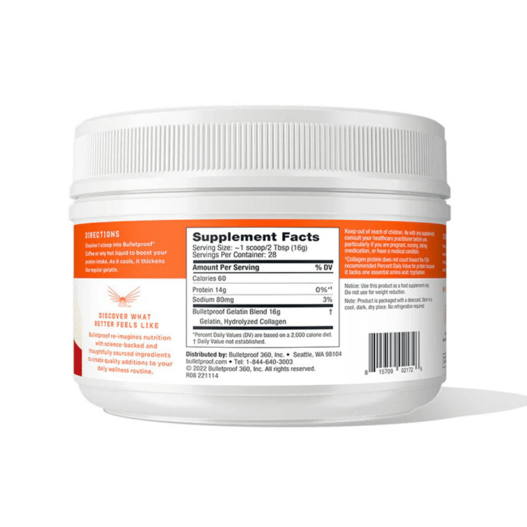 Collagelatin | 454gram | Bulletproof - Pure Nordic Health