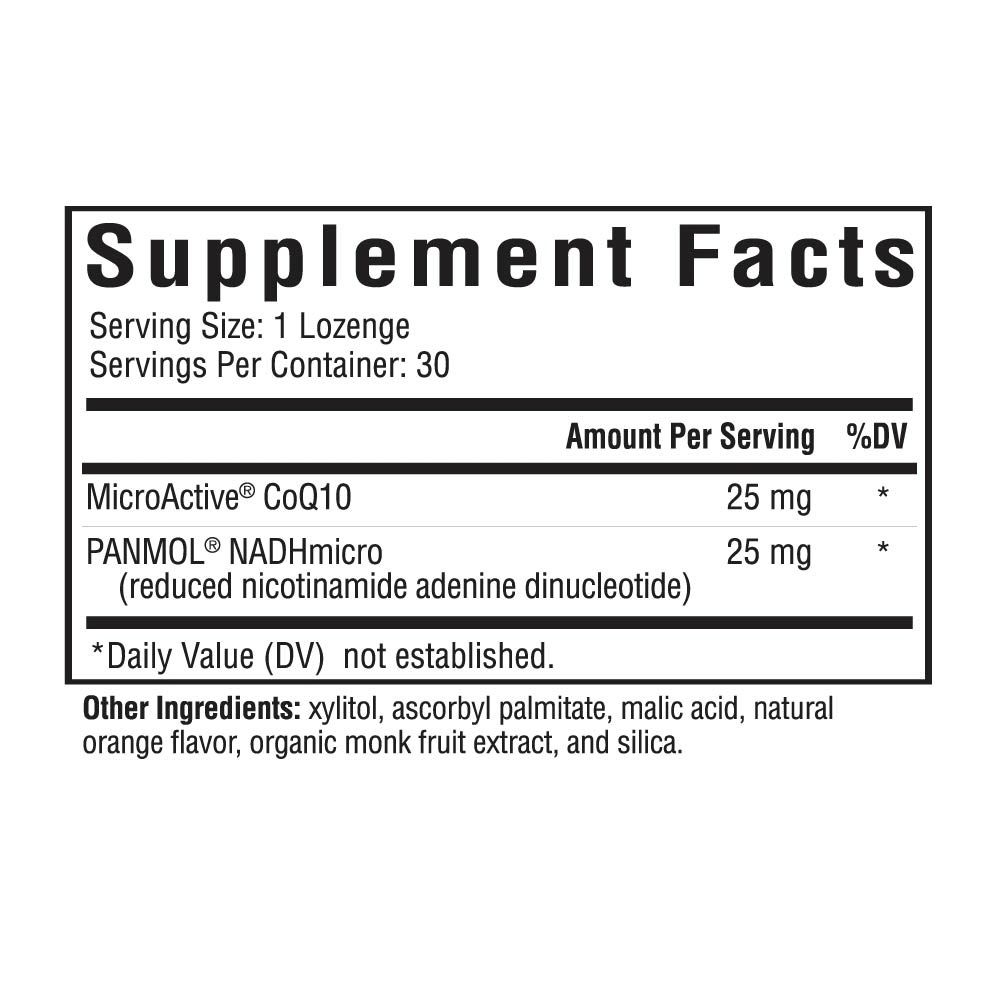 Energy Nutrients | 30 Lozenges | Seeking Health - Pure Nordic Health