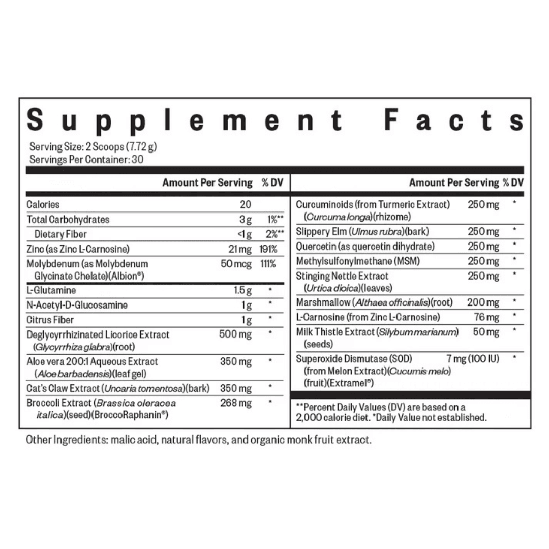 Gut Nutrients | 232g | Seeking Health - Pure Nordic Health