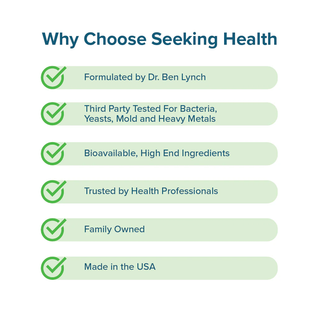 Gut Nutrients | Peach Flavour | 232g | Seeking Health - Pure Nordic Health