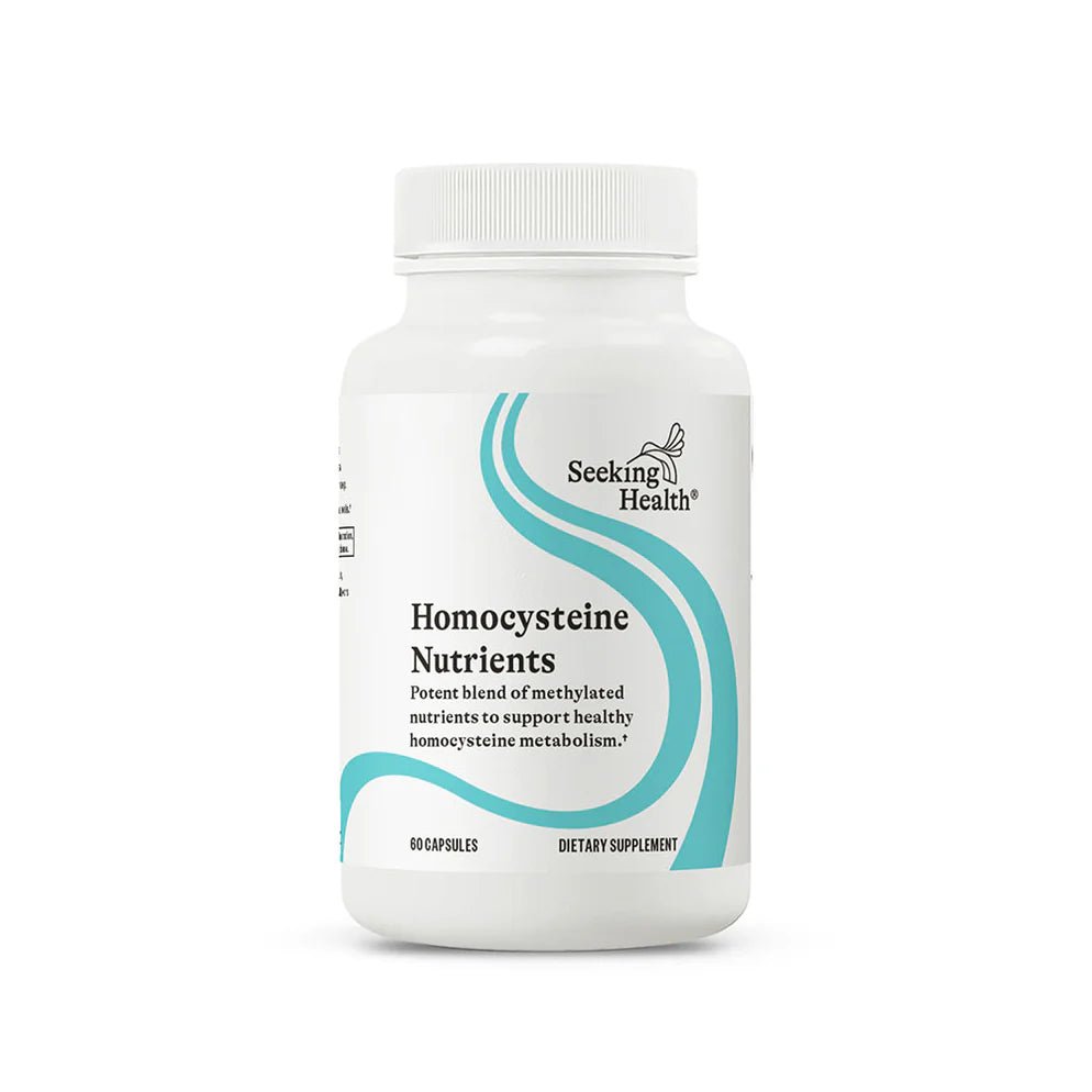 Homocysteine Nutrients | 60 Capsules | Seeking Health - Short Dated Discount 28.02.2026 - Pure Nordic Health