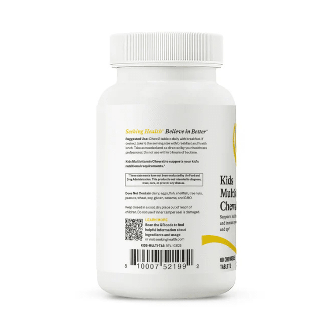 Kids Multivitamin Chewable | 60 Tablets | Seeking Health - Pure Nordic Health