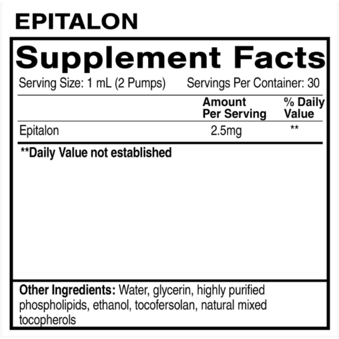 Liposomal Epitalon | 30 ml | Quicksilver - Pure Nordic Health