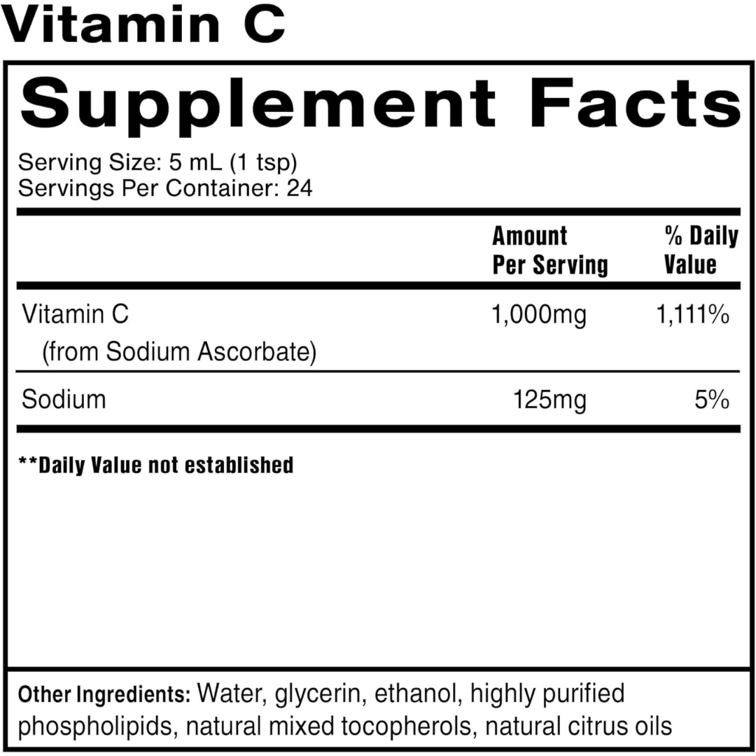 Liposomal Vitamin C | Quicksilver - Pure Nordic Health