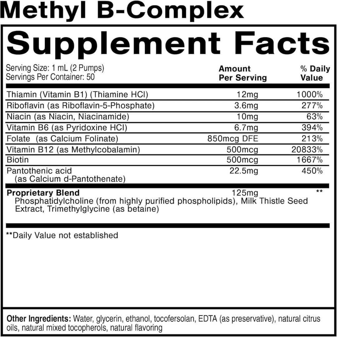 Methyl B-Complex | Quicksilver Scientific - Pure Nordic Health