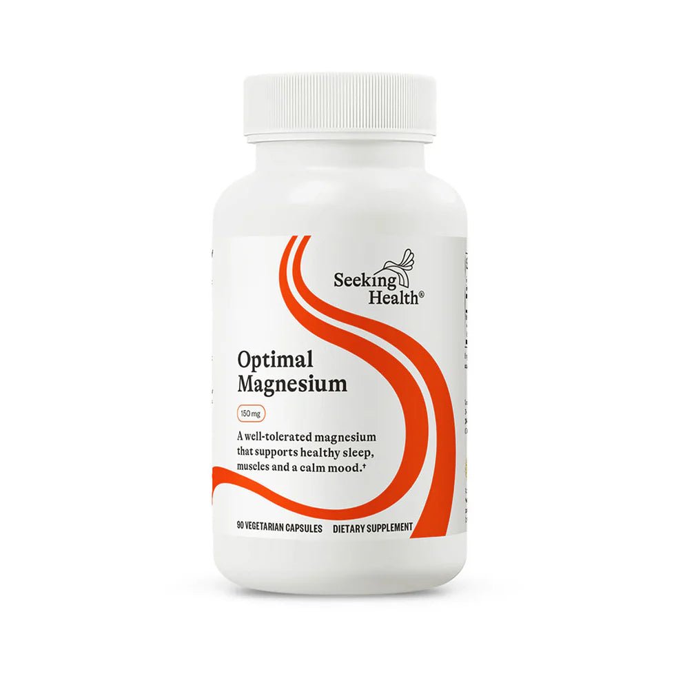 Optimal Magnesium | 150mg | 100 Capsules | Seeking Health - Pure Nordic Health