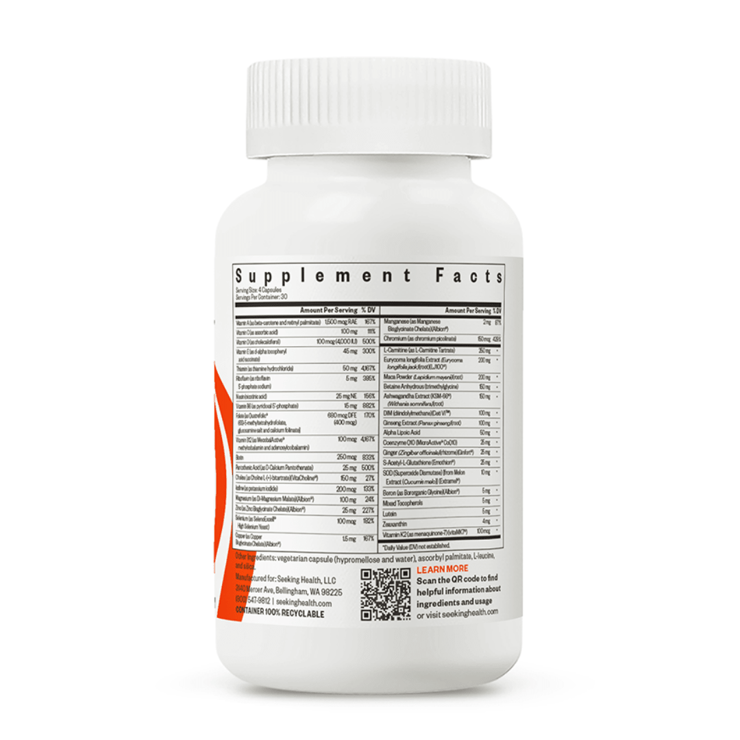Optimal Man | 120 Capsules | Seeking Health - Pure Nordic Health