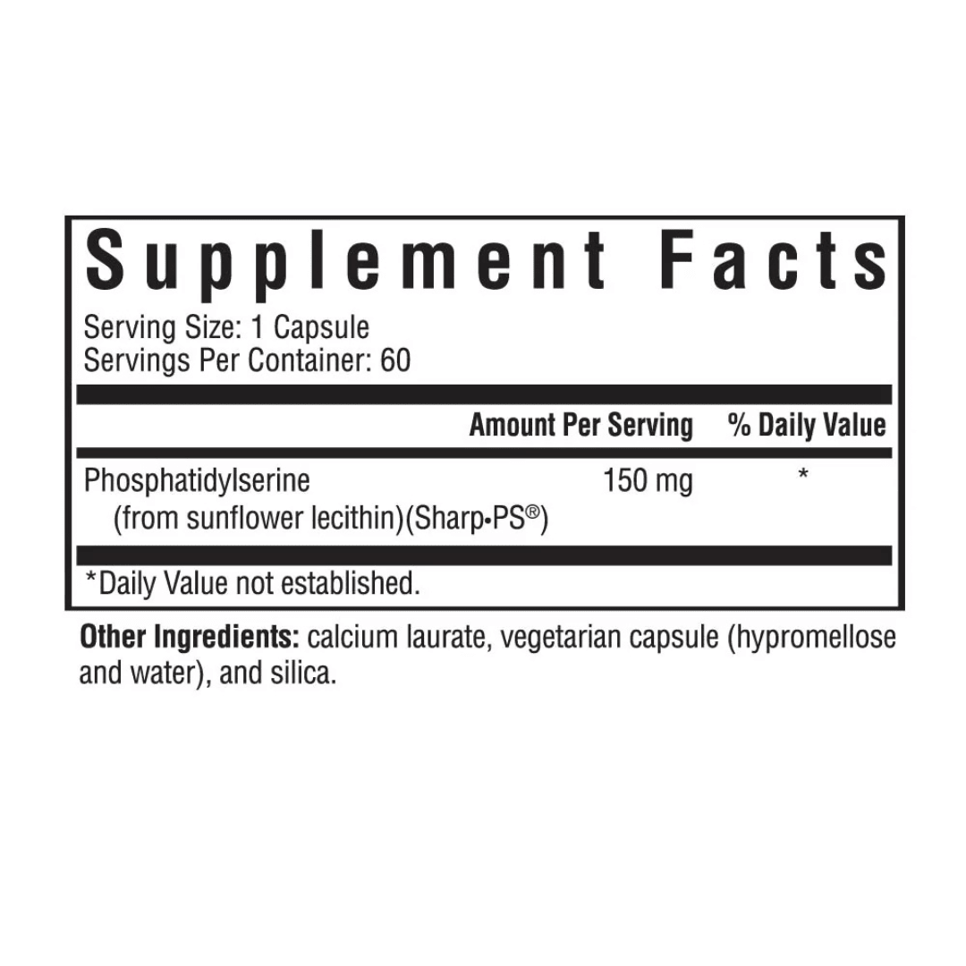 Seeking Health Phosphatidyl Serine - Short Dated Discount 31.03.2026 - Pure Nordic Health