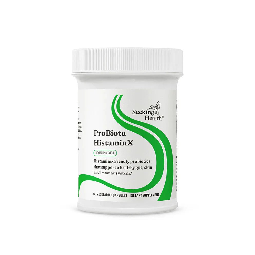ProBiota HistaminX | 10 Billion CFU | 60 Capsules | Seeking Health - Pure Nordic Health