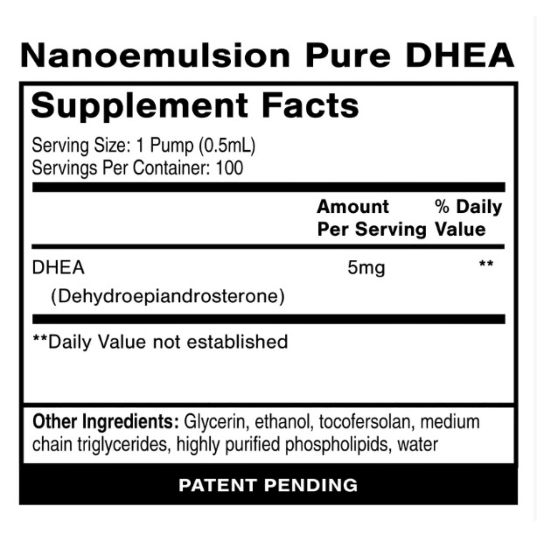 Pure DHEA | 50ml | Quicksilver - Pure Nordic Health