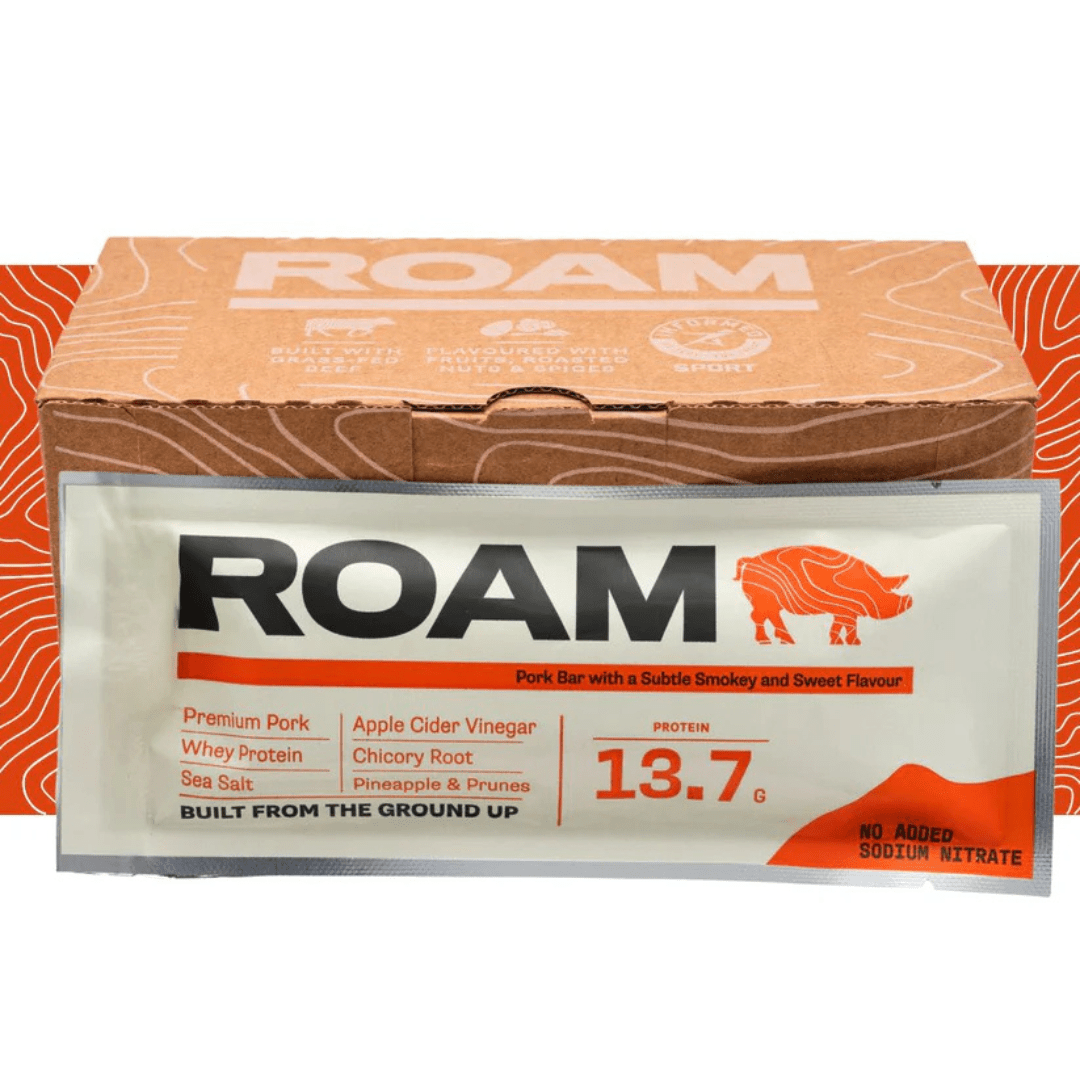 Sweet Smokey Pork Protein Bar - front