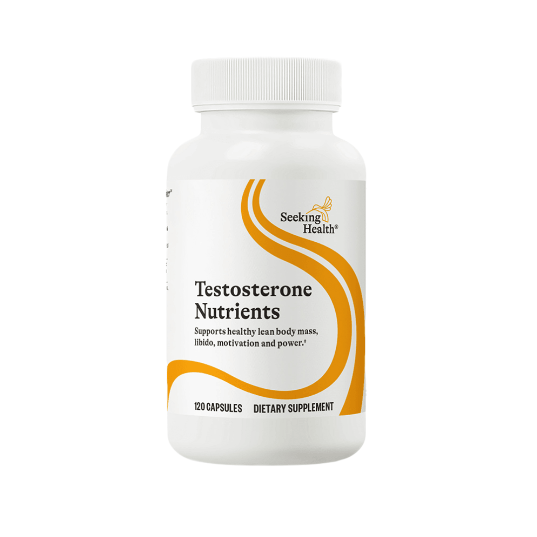 Testosterone Nutrients | 120 Capsules | Seeking Health - Pure Nordic Health