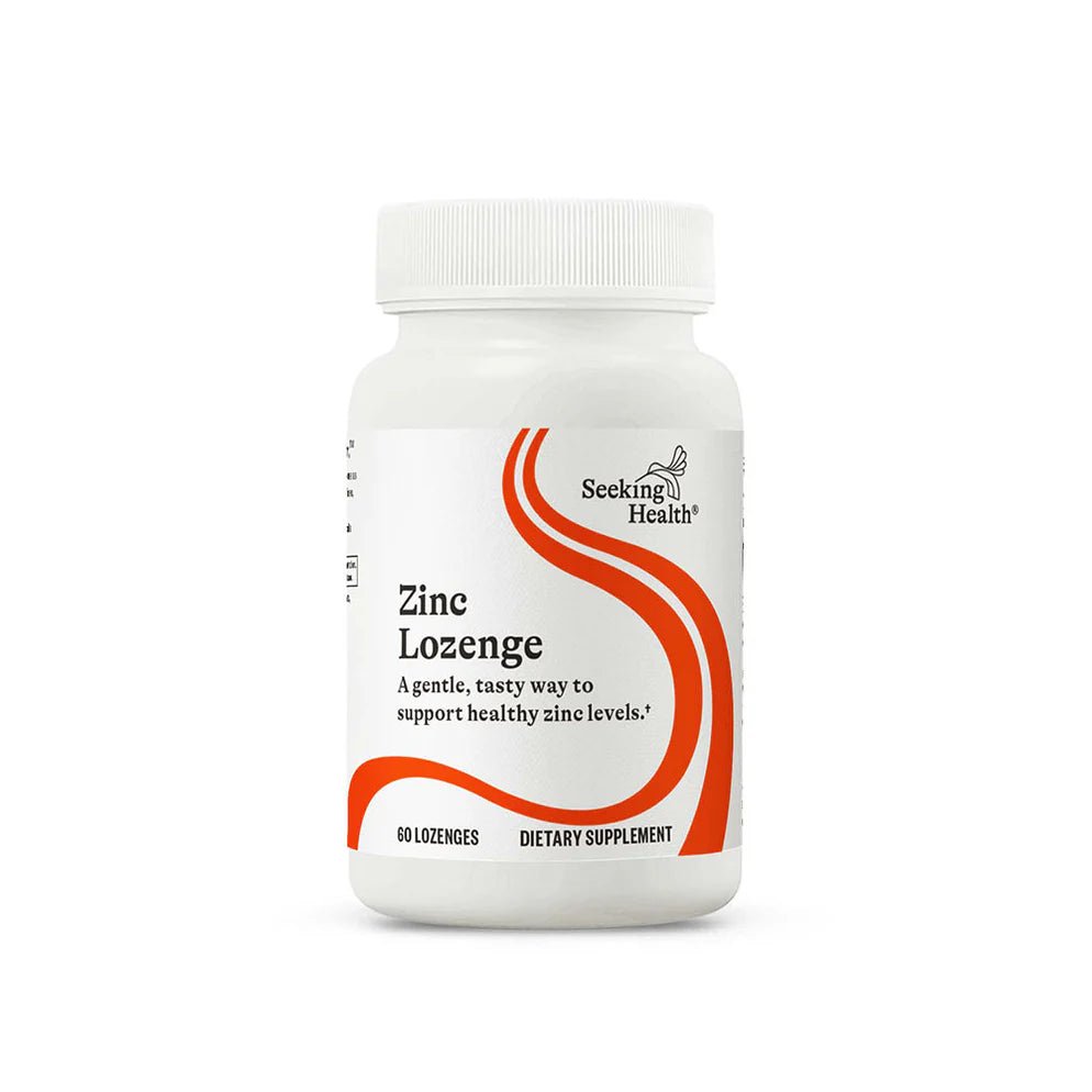 Zinc Lozenges | 60 Lozenges | Seeking Health - Pure Nordic Health